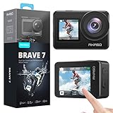 GoPro Hero7 Black: Precio, CaracterÃsticas y Opiniones 15 AKASO Brave 7 Cámara Deportiva 4K WiFi 20MP, Cámara de Acción EIS 2.0, IPX8 Camara Acuatica Sumergible con Control Remoto, Soporte Control de Voz, 2x1350 mAh BaterÃas, Doble Pantalla, Cámara de Vlog
