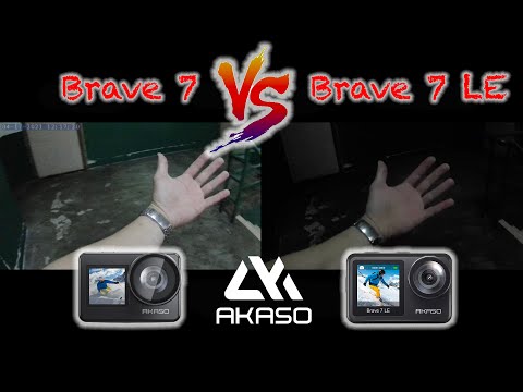AKASO Brave 7 vs Brave 7 LE comparison review 4K budget action camera hqdefault